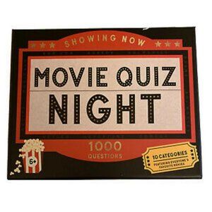 NWT 1000 Questions Movie Quiz Night Game
